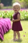 Preview: Kindersommerkleid, gehäkelt aus 100 % Bambuswolle, vegan